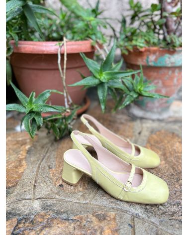 Escarpins petit talon amande - ZINDA