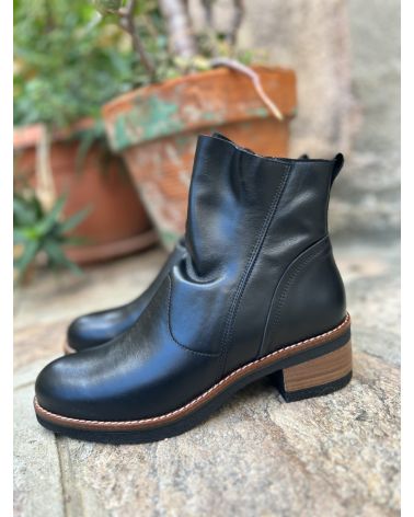 Bottines Casa cuir noir - MKD