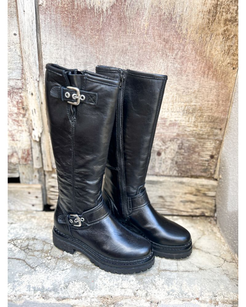 Bottes cavalières crantées - MJUS