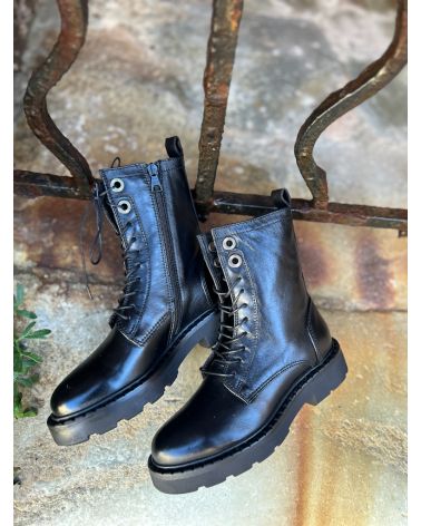Bottines rangers noir - MJUS