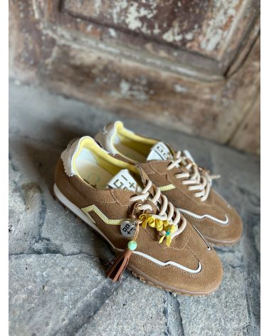 Baskets nubuck bijoux CIEL07 - GIO+