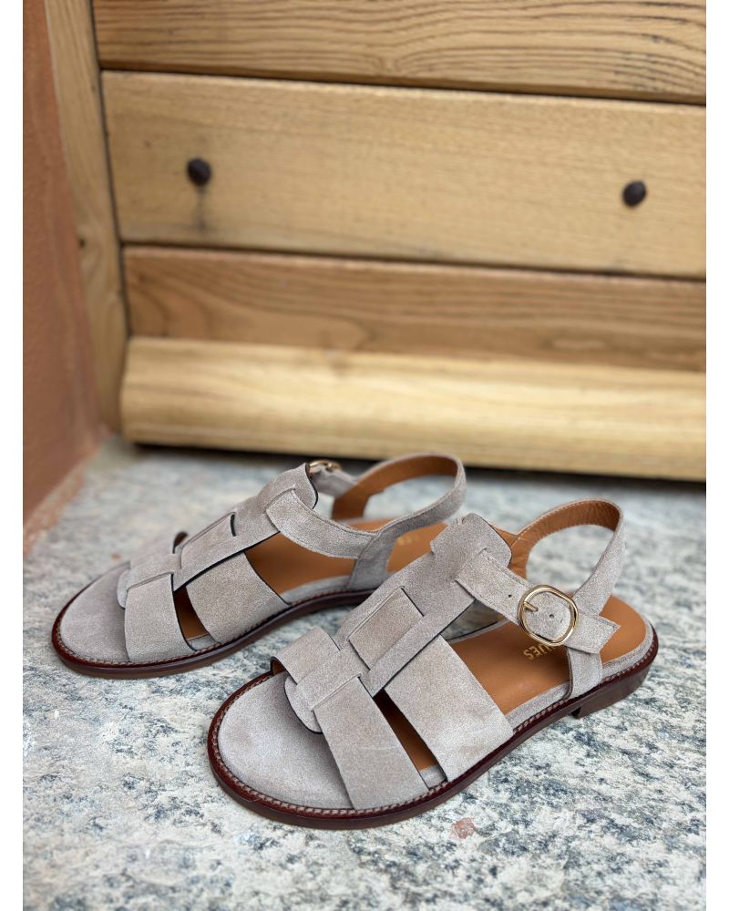 Sandales multibandes sable - LES VENUES