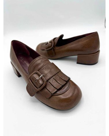 Mocassins à talons marron - LES VENUES
