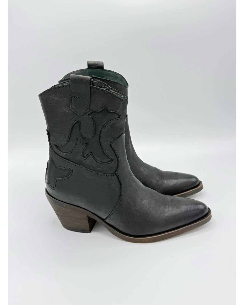 Bottines Santiags noir - LITTLE LA  SUITE