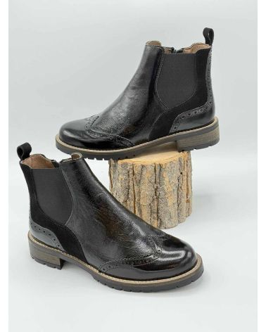 Bottines chelsea noir ATALANTE - MKD