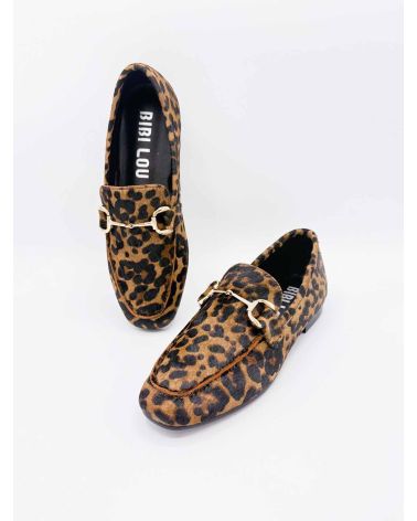 Mocassins mors imprimé animal - BIBILOU