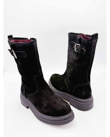 Bottines AIKO semi-hautes noir - ALIWELL