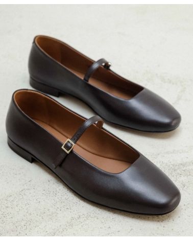 Ballerines chocolat MIKIE - BOBBIES