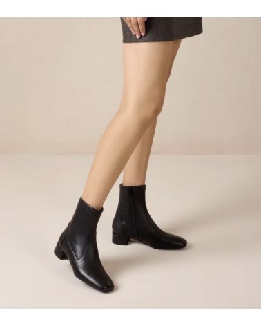 Bottines en textile stretch noir JAEGER - UNISA
