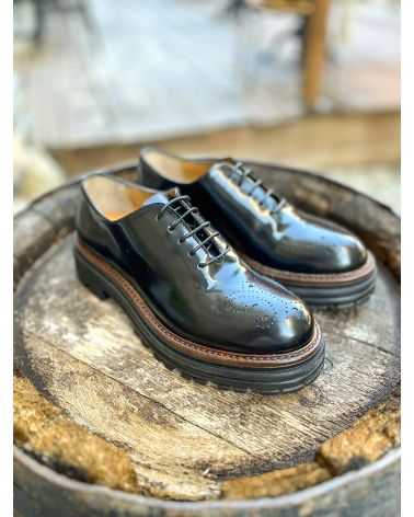 Derby cuir glacé - Kobra