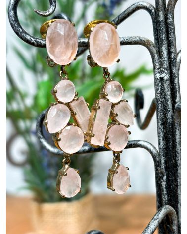 Boucle d'oreille Clip Spampilla PLAYA-4