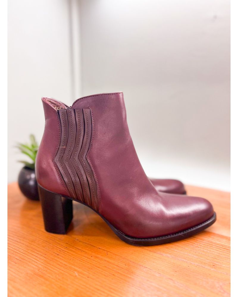 Bottines Redlands lie de vin - MURATTI