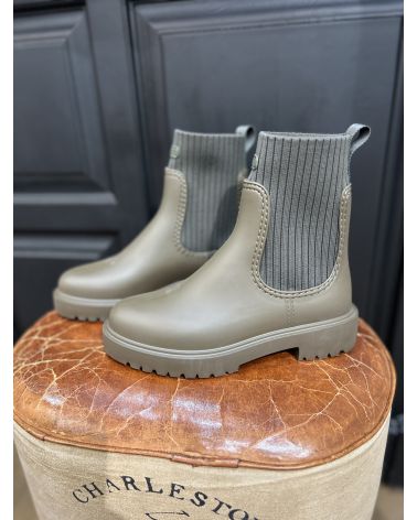 Bottines de pluie Faynar kaki - Unisa