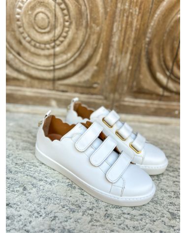 Basket scratch  JULIANNE blanc - MAISON TOUFET