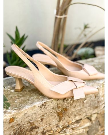 Escarpins bout pointu noeud - ZINDA