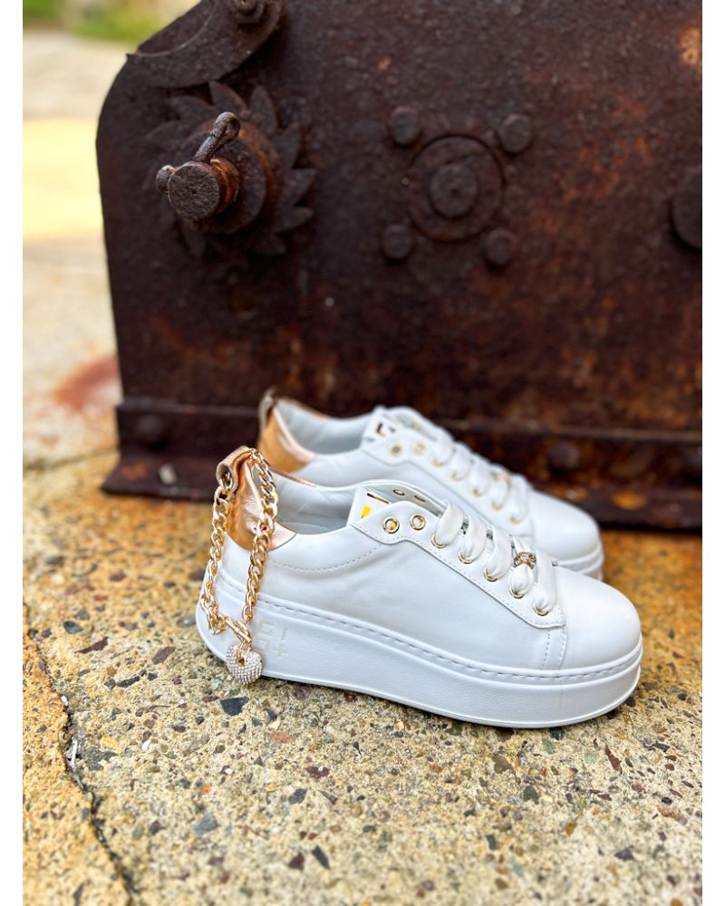 Baskets bijoux PIA blanc - GIO+